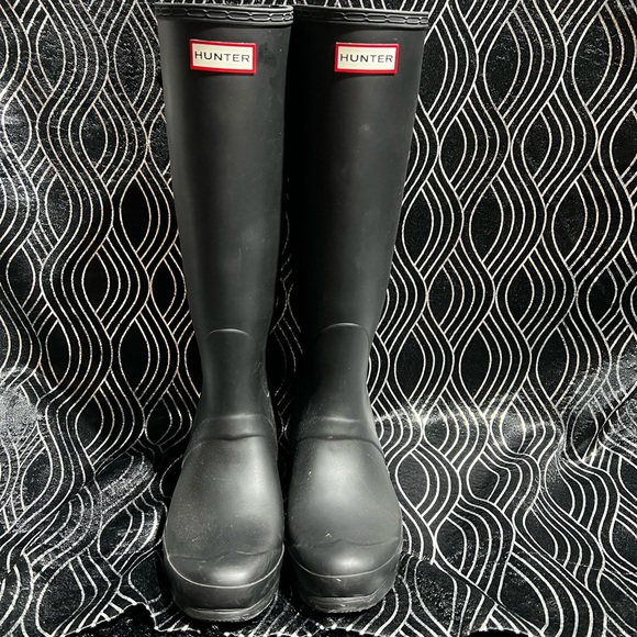 Hunter rubber boots size 10 - Picture 2 of 5